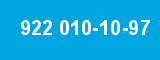 922 010-10-97